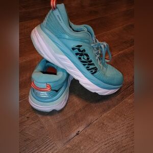 Hoka One One Blue Running Shoes